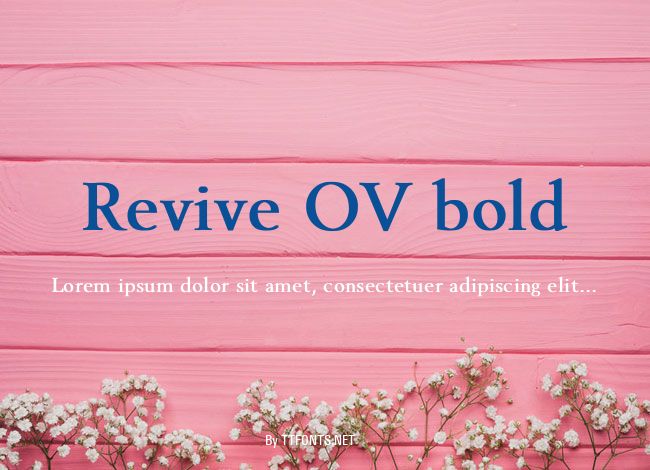 Revive OV bold example